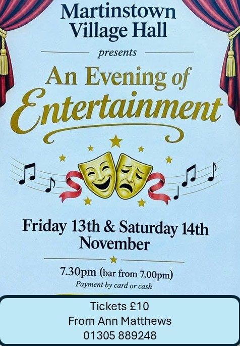 Martinstown Village Hall Forthcoming Events