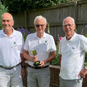 2025 YARDSTICK TOURNAMENT WINNERS - Gareth Rees, John Swinney, David Fitzgerald