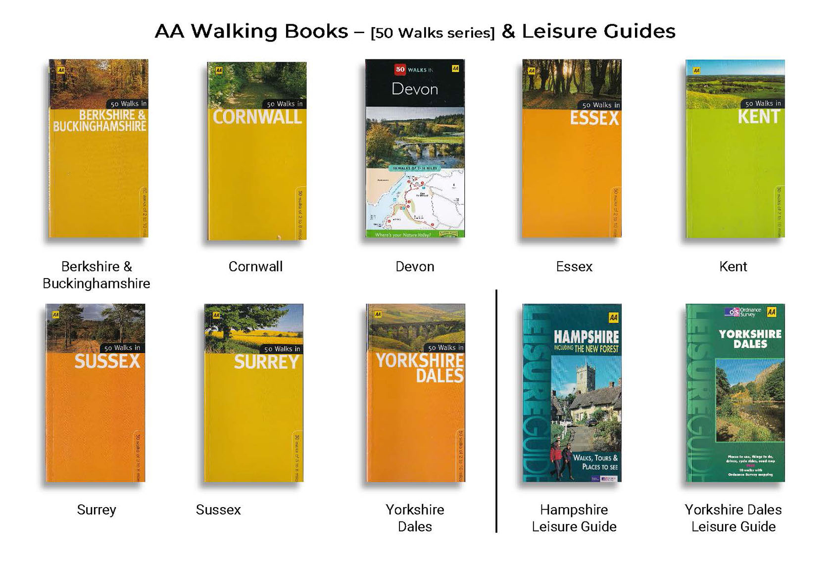 Basingstoke Ramblers Club Members' "Walking Books" Library