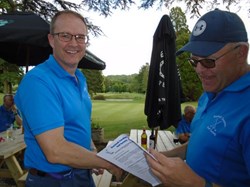 Tim made up for losing out to Alan by taking the captains challenge prize