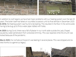 Clun Town Council with Chapel Lawn St George's Church