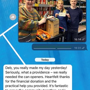 Crewe Lions Club Lions service week - Hunger