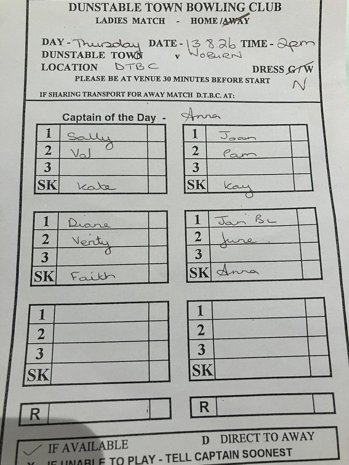 Home to Woburn 13th Aug 2.00pm