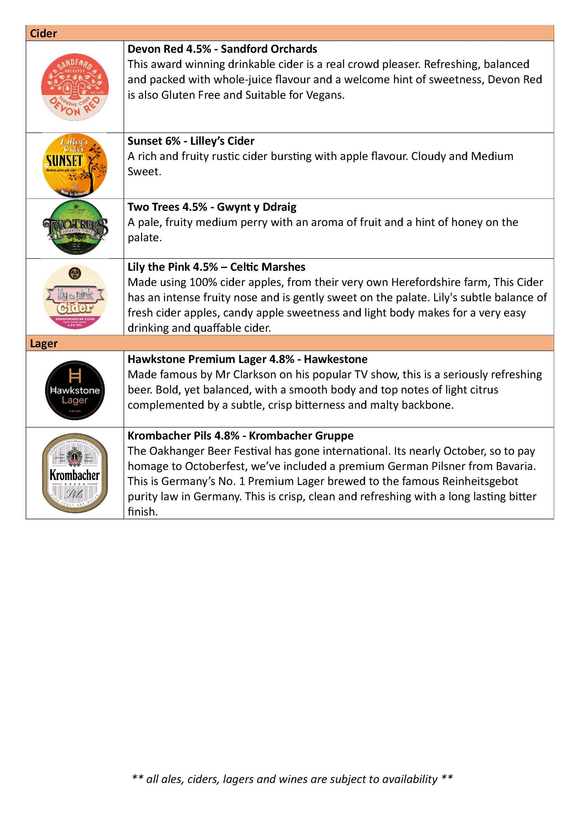 Oakhanger Village Hall The Beers