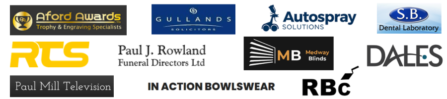 Bearsted & Thurnham Bowls Club  Our Sponors