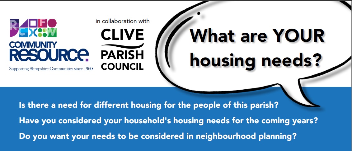 Clive Parish Council Clive Housing Needs Survey