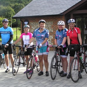 A 'pit-stop' for cycling events