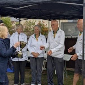 Presentation to the winners by our sponsor