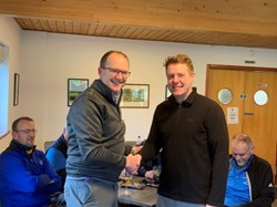 Richard took the nearest the pin award