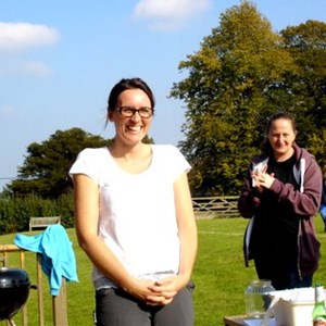 Conker Championship 2015 - Katy Jamieson with Sue Cummings behind