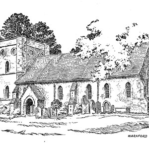 Warnford Village The Church