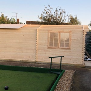 Bletchley St. Martins Bowls Club The new shed