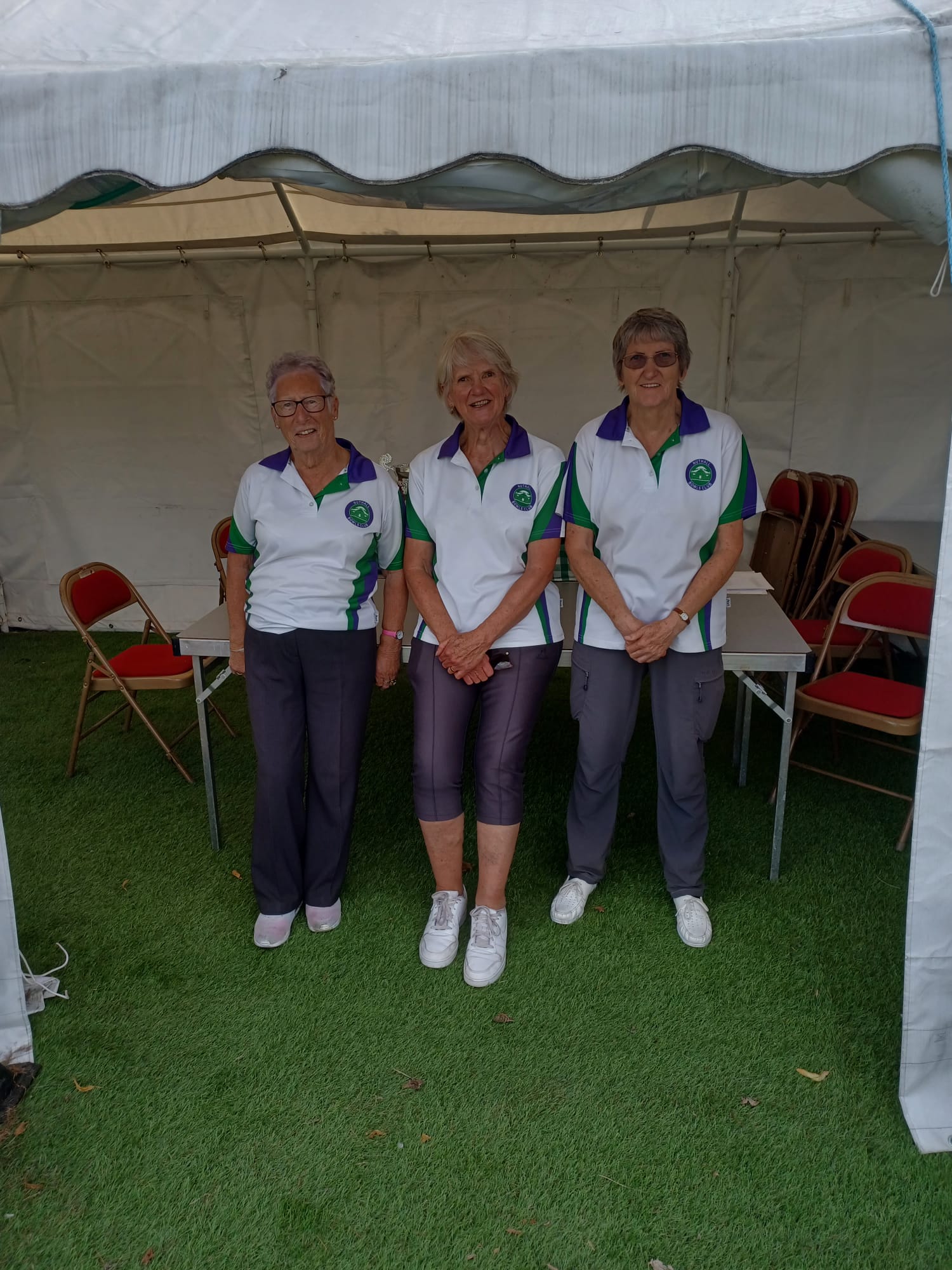 Trips Winners Anita Watson Sue Birkin and Hillary Lilley