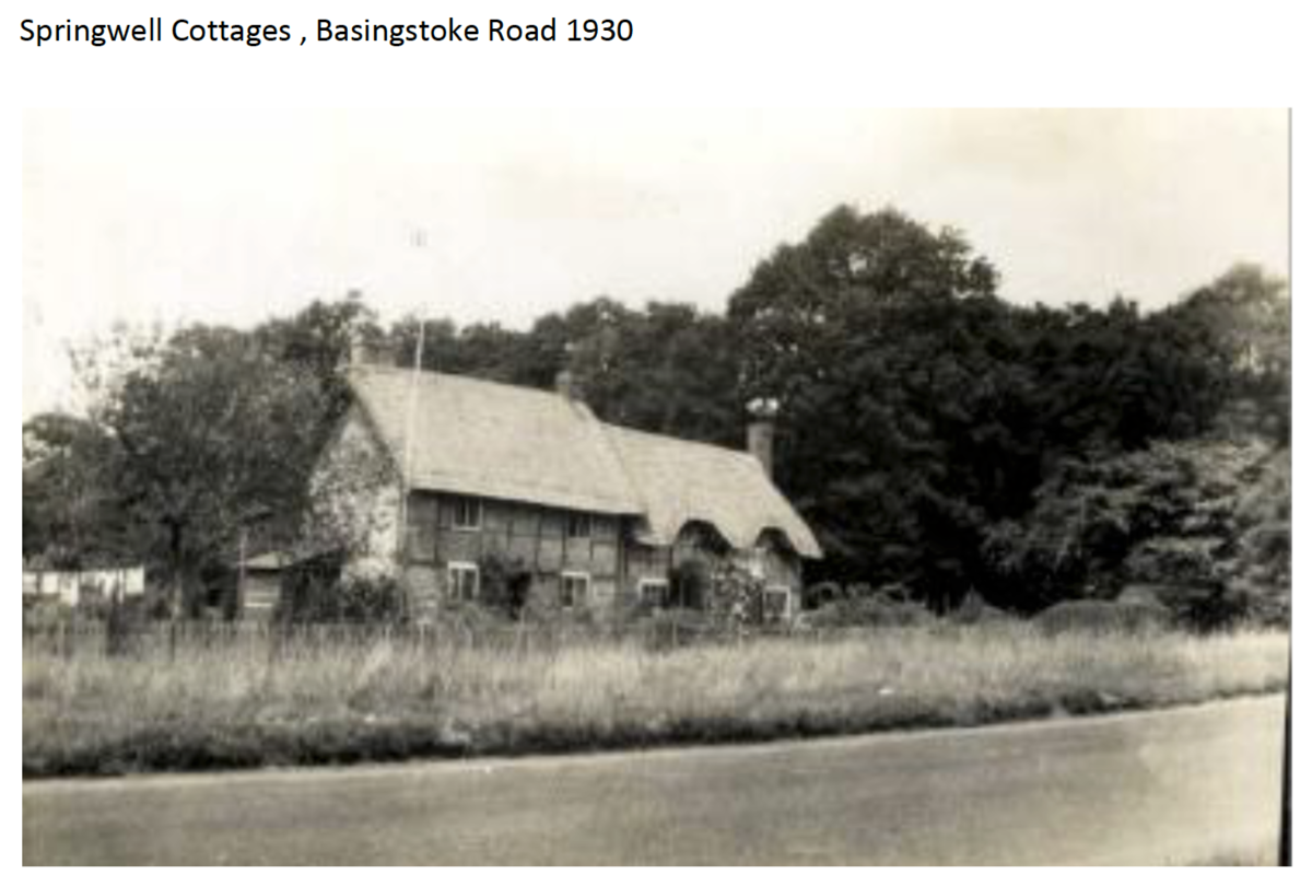 Springwell Cottages 1930