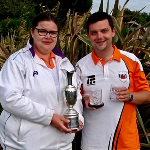 Louise and Stephen Harris (Blackstones) won the EBF Mixed Pairs at Skegness