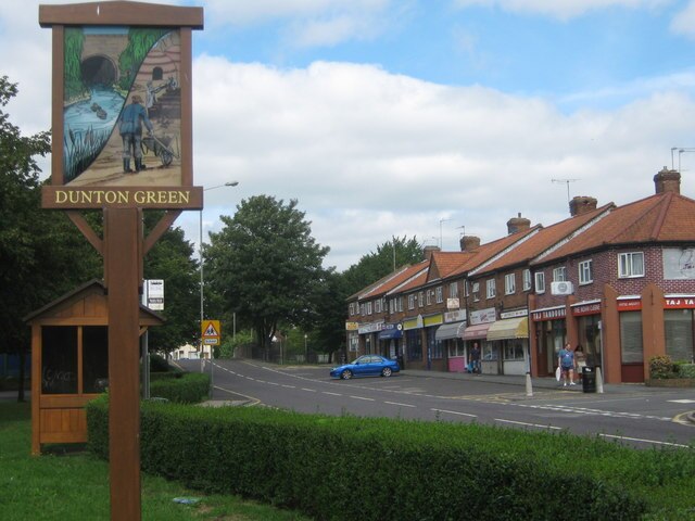 David Anstiss / Dunton Green Village Sign / CC BY-SA 2.0