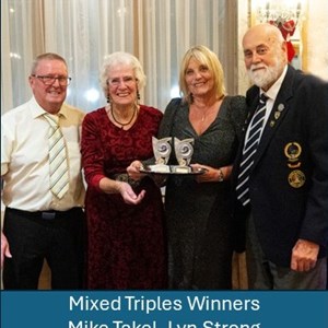 Marina Bowling Club Dawlish Presentation Evening 2025