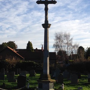 North Collingham War Memorial Cross 2017