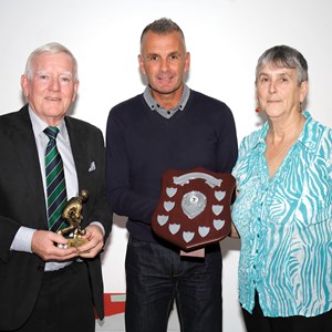 Triples Winners - Graham Adams, Charles Armstrong & Janet Newell