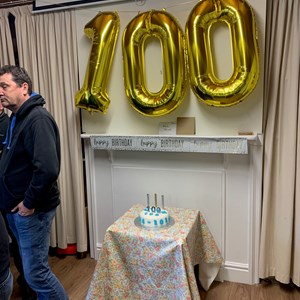 Berwick St James Parish Stan Palmer's 100th Birthday Party