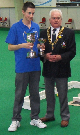 Ed Elmore - National Under 18s Singles Champion 2011 & 2012 - History was made (Click Image for more press release)