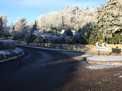 Grinshill village entrance