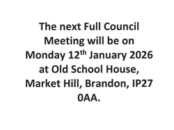 Brandon Town Council Notice Board