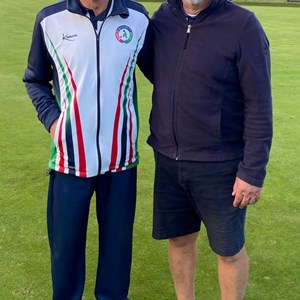 Alan & Keith - Men's Pairs Winners
