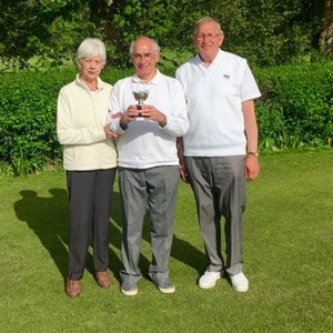Rosemary Cup Winners 2019 - Nora Brown, Dave Chalke and Peter Hale