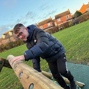 ...and over the Scramble Net Log Climber