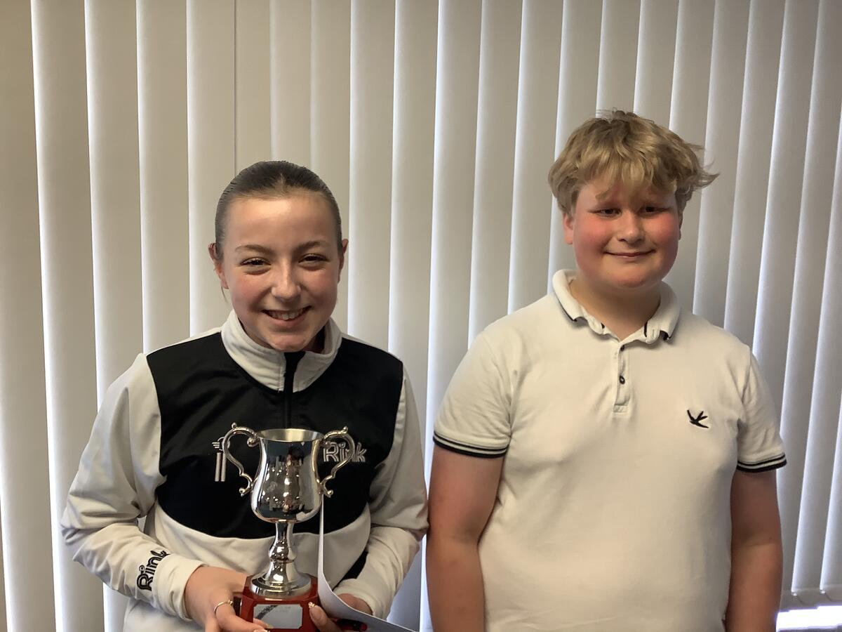 Nayara with runner - up Jojo Seeley