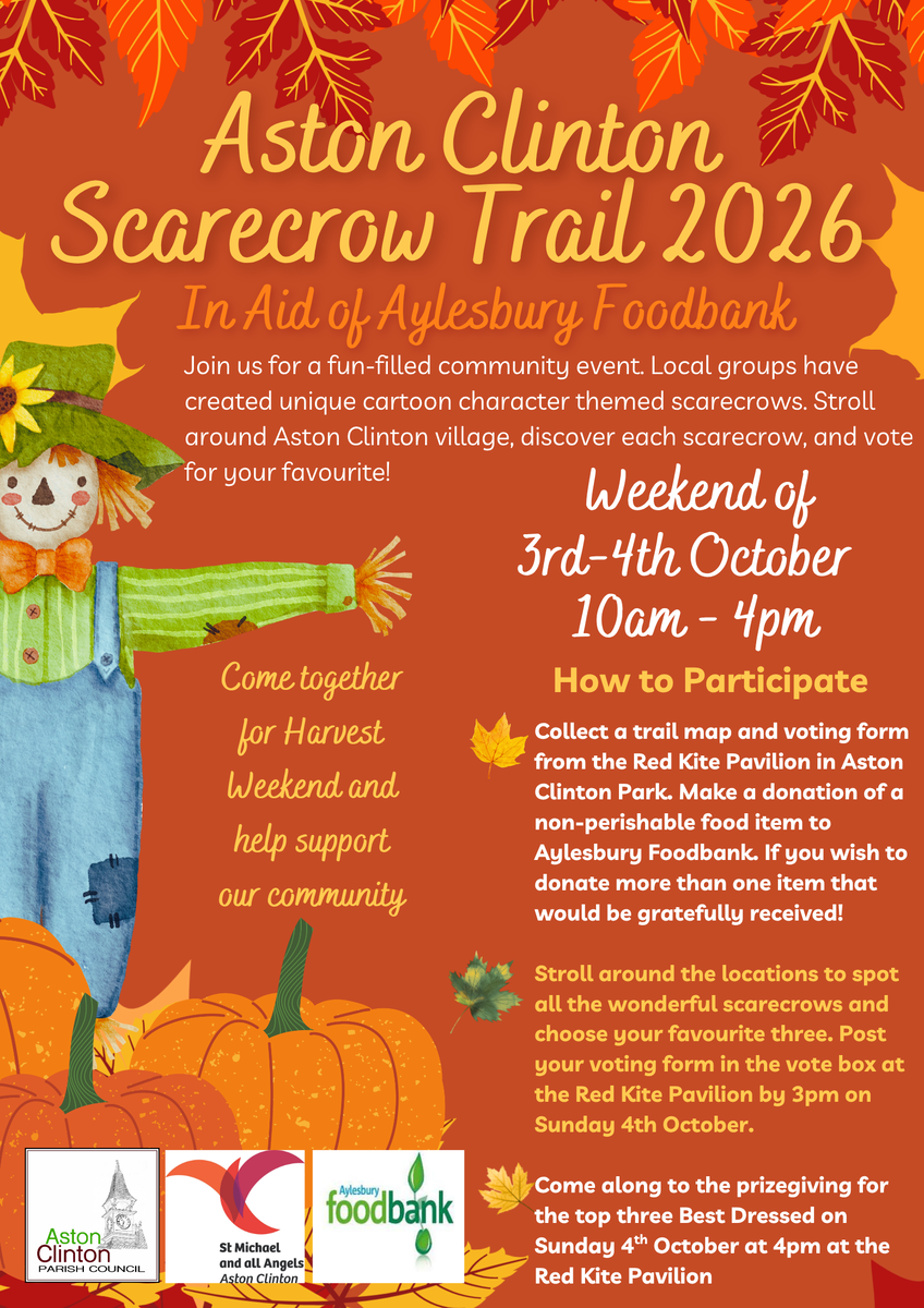 Aston Clinton Parish Council 2026 Scarecrow Trail