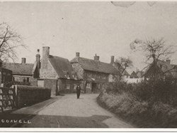 Lower Main Street (opposite Pear Tree cottage/farm) - Mr Williams; postmaster, c. 1937