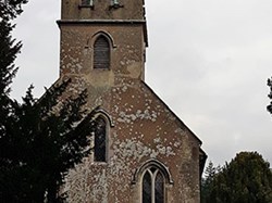 St Nicholas Church, Steventon. The 12th century church where Jane worshipped for 25 years. ©EH