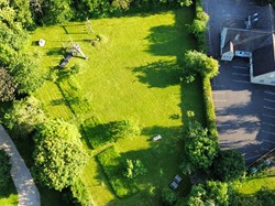 Aerial View Orchard