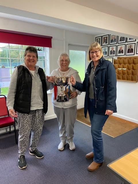 30th Oct 2024 - Mytchett BC ladies have received their well deserved trophy for winning the 2024 Blackwater Valley League.  Well done to all ladies who played in the league this summer!