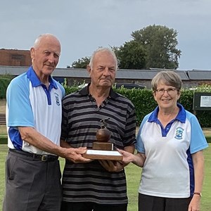 Chris Dunning, Phil Matthews, Gayle Hartley Drawn Triples 2025