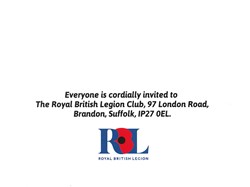 Brandon Town Council Remembrance Day 2025