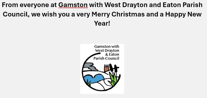 Gamston with West Drayton & Eaton Parish Council Home