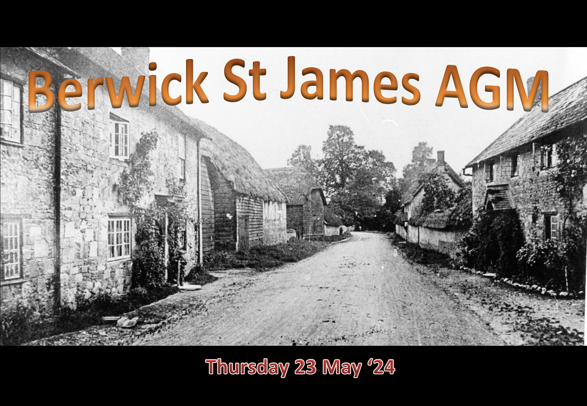 Berwick St James Parish Village AGM - 23rd May '24