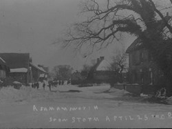 Ashmansworth Snow Scenes 1908