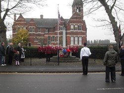 Remembrance Sunday with Boys’ and Girls’ Brigade and The Bestwood Male Voice Choir.