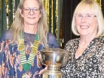 Holwell Sports Bowls Club 2022 President Sue Hall