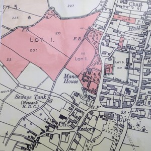 The original Rifle Range in the pink area of the Manor grounds
