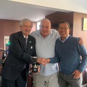 Mens Drawn Pairs Winners - Jimmy Wan & Tony Jones