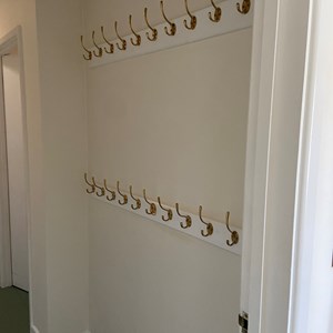 Hallway - plenty of storage space for coats