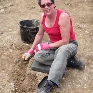Tina also in trench 4