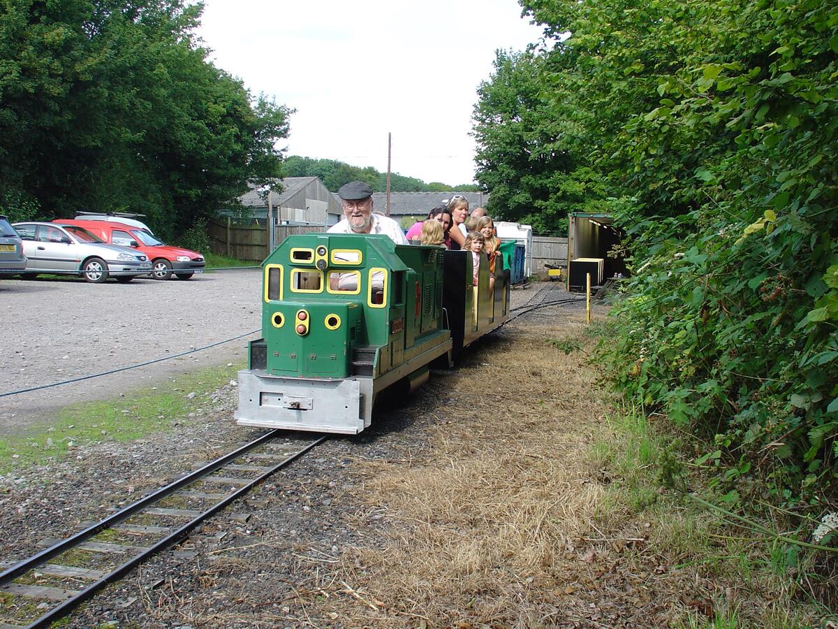 Keith heads Nevada towards the steep incline from the yard.