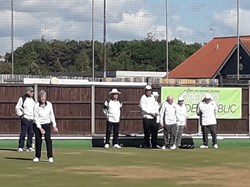 Aldiss Park Bowls Club Bucks Touring Team 22 May