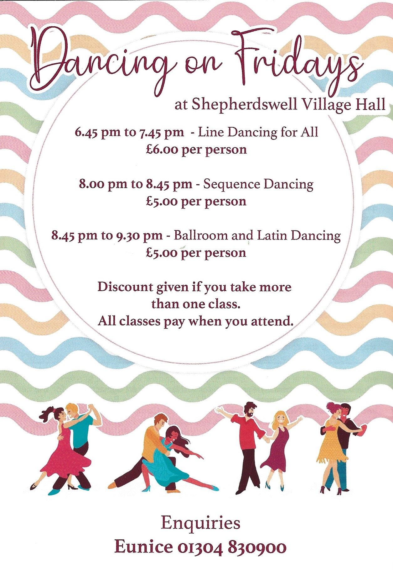 Shepherdswell with Coldred Parish Council Dancing on Fridays